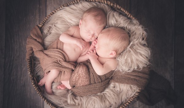 Zwillinge aus Braunschweig beim Babyshooting